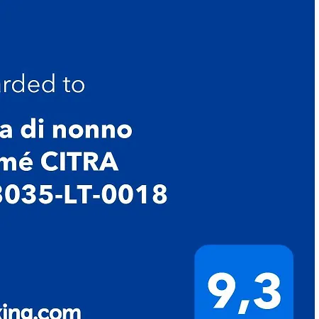 Apartament Casa Di Nonno Meme Citra 008035-lt-0018 Andagna